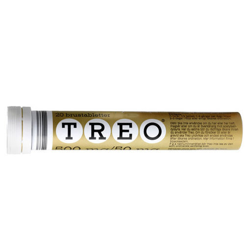 TREO poretabletti 500/50 mg