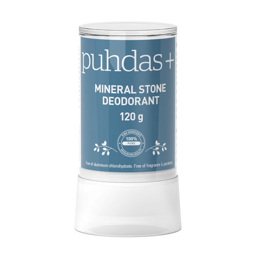 PUHDAS+ MINERAL STONE DEODORANT mineraalikivideodorantti 120 g