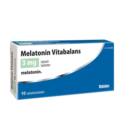 MELATONIN VITABALANS 3 mg 10 tabl