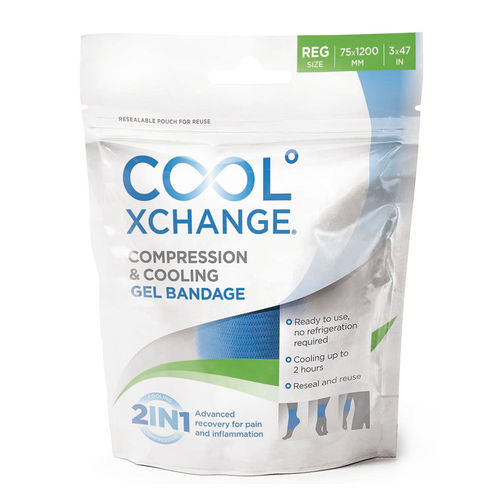 COOL X CHANGE kompressio- ja kylmägeeliside, eri kokoja *