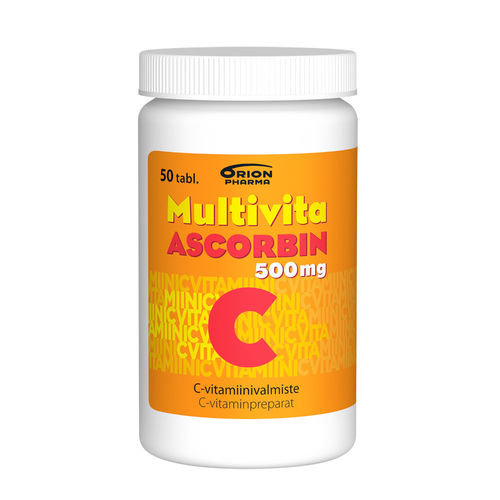 MULTIVITA ASCORBIN 500 mg