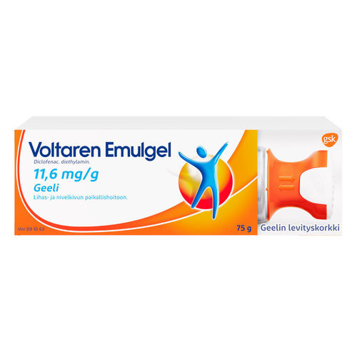 VOLTAREN EMULGEL 11,6 mg/g kipulääkegeeli levityskorkilla 75 g