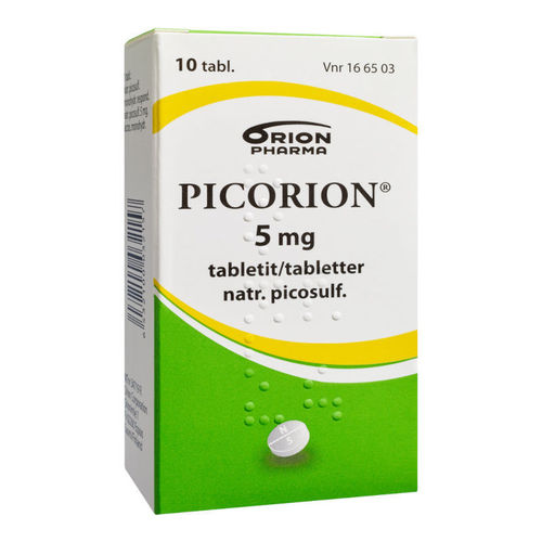 PICORION 5 mg tabletti ummetuksen hoitoon