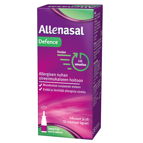 ALLENASAL nenäsuihke allergiaoireisiin 15 ml