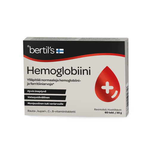 * * BERTIL'S HEMOGLOBIINI 60 tablettia