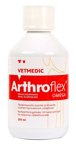 ARTHROFLEX OMEGA täydennysrehuliuos koirille ja kissoille 250 ml **