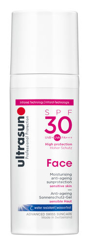 ULTRASUN FACE SPF 30 aurinkosuoja kasvoille 50 ml *