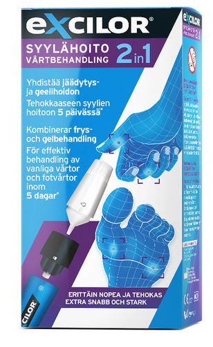 EXCILOR SYYLÄHOITO 2in1