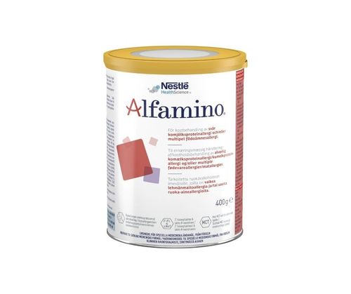 ALFAMINO aminohappopohjainen äidinmaidonkorvike lehmänmaitoallergisille 400 g *