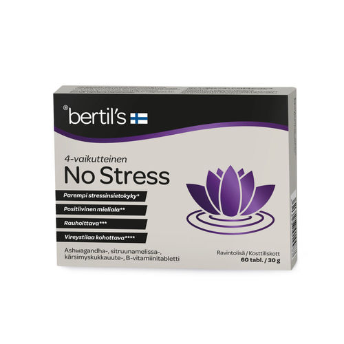 BERTIL'S NO STRESS 60 tablettia