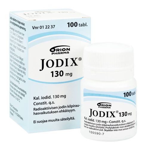JODIX tabletti 130 mg 100 tablettia