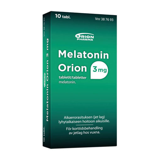 MELATONIN ORION 3 mg 10 tablettia