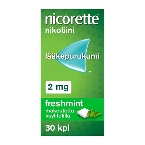 NICORETTE FRESHMINT nikotiinipurukumi 2 mg