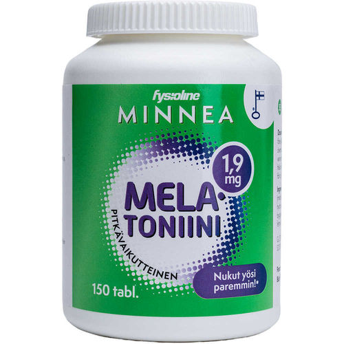MINNEA MELATONIINI pitkävaikutteinen 1,9 mg 150 tablettia *