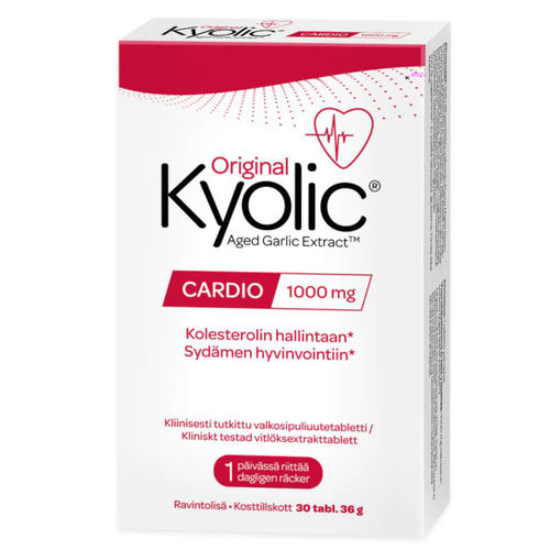 KYOLIC CARDIO 1000 mg valkosipulivalmiste 30 tablettia *