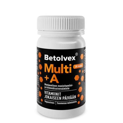 BETOLVEX MULTI+A monivitamiini