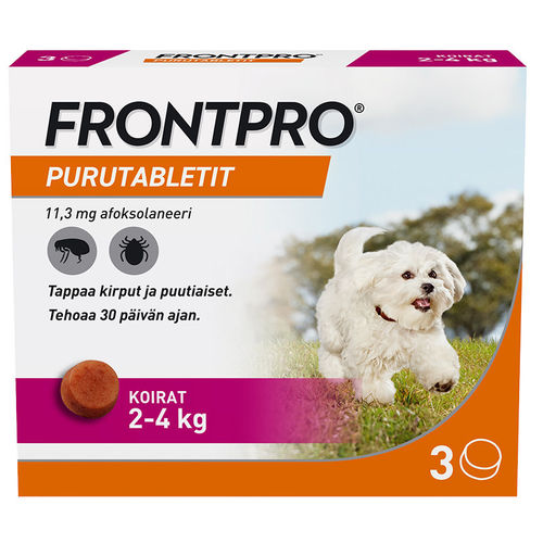 FRONTPRO VET 11,3 mg 3 purutablettia *